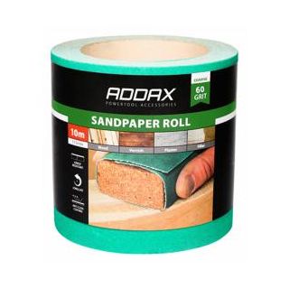 Coarse Green Sand Paper Roll 115mm x 10mtr 60 Grit 231022
