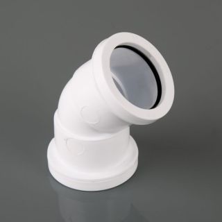 Brett Martin 32mm White Push Fit 135° Obtuse Bend W901W