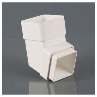 Brett Martin 65mm White Square Downpipe Bend 112.5° BR509A