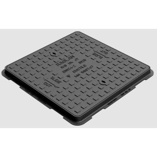 600 x 600 B125 Ductile Iron Cover & Frame CLKS777KMD
