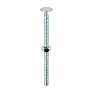 Cup Square Hex BZP Carriage Bolt & Nut  M10 X 150mm 10150CB (25)