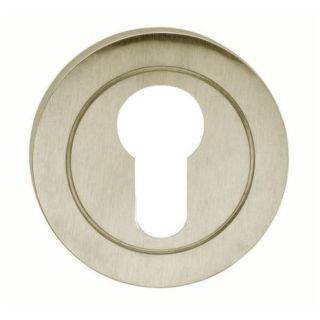 Escutcheon Euro Profile Satin Nickel SZR001SN