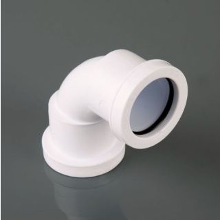 Brett Martin 32mm White Push Fit 90° Knuckle Bend W907W