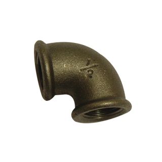 BM090R Black Malleable 90 Degree Reducing Elbow FxF 1x3/4 42025383