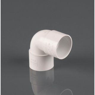 Brett Martin 32mm White Solvent Weld 90° Knuckle Bend W1120WP
