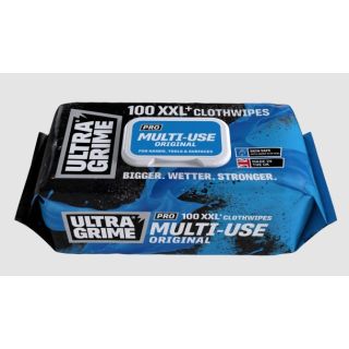UltraGrime Pro 5900 Multiuse Power XXL+ Clothwipes (Pack 100)