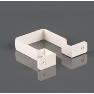Brett Martin 65mm White Square Downpipe Clip BR507A