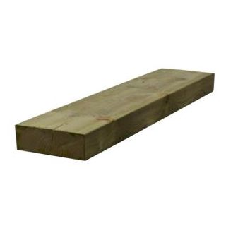 75 x 225 mm 4.8 mtr Eased edge C16 Green Treated Landscape Timber