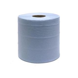 Centre Feed Blue Paper Roll 195mm x 150mtr 013152