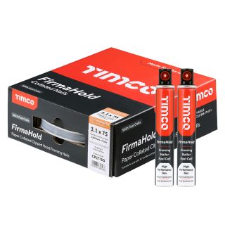 Firmahold Nails & Gas 3.1x75mm Galv Ring (2200) CPLT75G