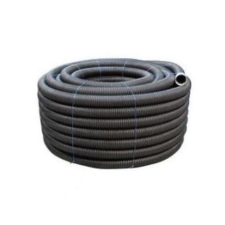 100mm x 100mtr Black Perforated Land Drain