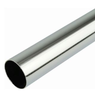CP Chrome Wardrobe Rail 1800mm x 25mm LCT2518