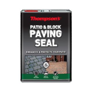 Thompson Patio & Block Paving Seal 36312 5ltr Wet Look