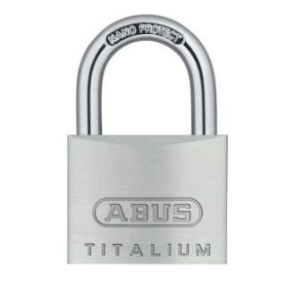 Abus Titalium Padlock Carded 55015 64TI/40C - SINGLE