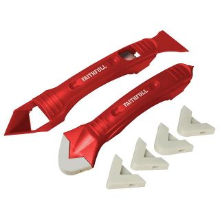 Faithfull Silicone Remover & Finisher Kit 2 Piece FAITLSILKIT