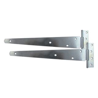 Medium Tee Hinge Pair Hot Dipped Galvanised 450mm (18) MTH18G