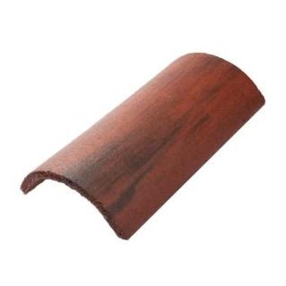 Breedon Half Round Ridge Antique Red 455mm (81)