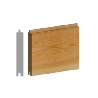 22 x 125 mm S/F Whitewood PTG Flooring (fin size 18 mm)