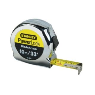 Stanley Powerlock Tape 10mtr 0-33-531