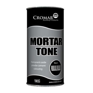 AlphaChem Powder Mortar Tone Black 1Kg MPMTB/1
