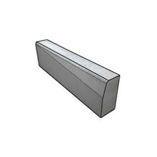 125 x 255 HB-BN Transition Kerbs *RIGHT HAND*